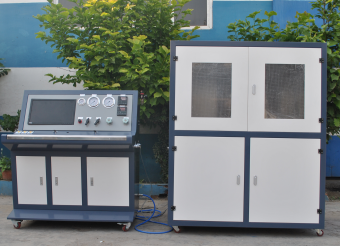 Flow & Pressure Loss with Pressure Cycling Testing Machine for Reactor Cooling Systems