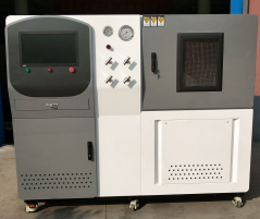 Servo-Controlled Burst Test Machine