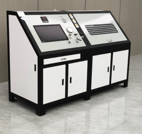 Automatically Controlled Burst Test Machine