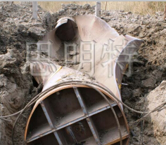 Burst Test for Large-Diameter Welded Steel Pipes