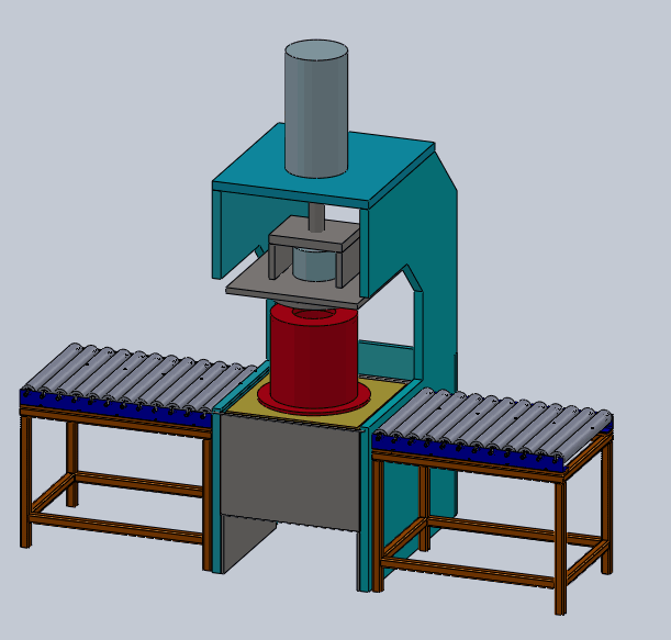 Automotive Wheel Hub Leak Testing Machine