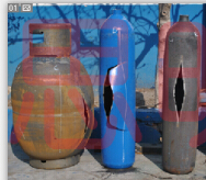 Pressure Vessel and Gas Cylinder Burst Test Machine