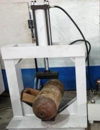 Steel Cylinder Flattening Test Device