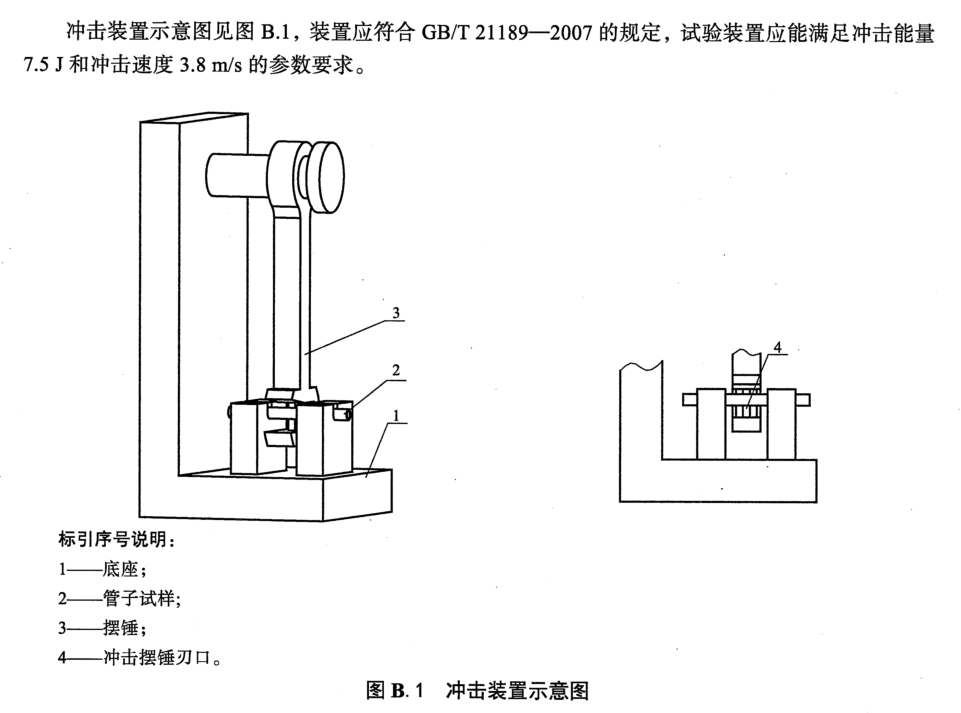 气制动系统用尼龙管冲击性能试验方法