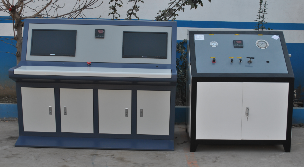 钻孔压水试验压力和流量观测